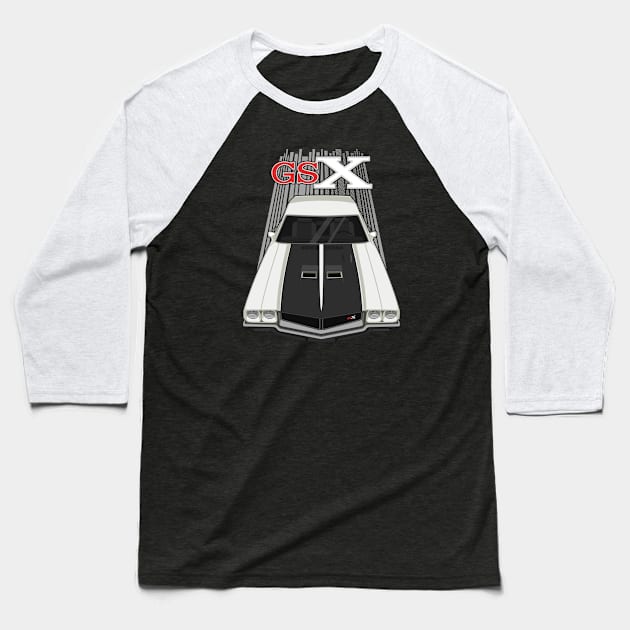 Skylark GSX 2nd gen White Baseball T-Shirt by V8social